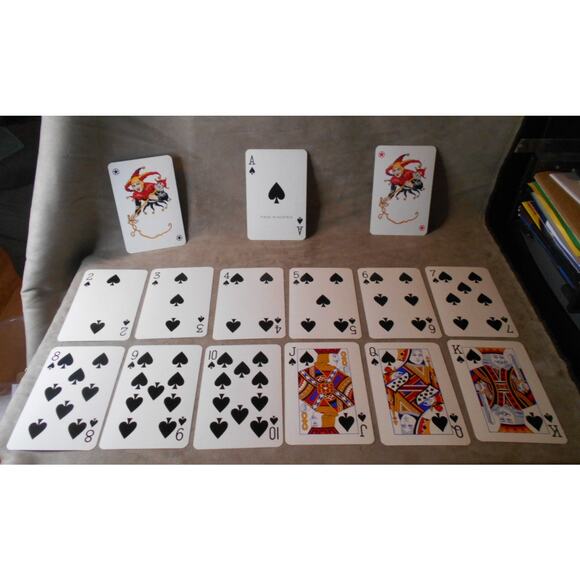 Vintage Kingsbridge Billboards Giant Size Playing Cards Austria Piatnik Vienna - Picture 4 of 12